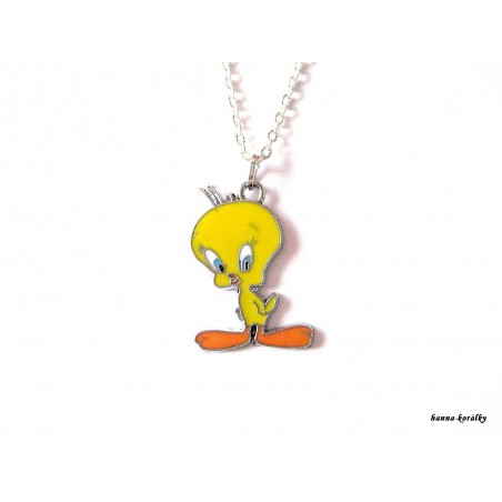 Řetízek - kuře Tweety