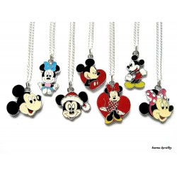 Řetízek Mickey - srdce