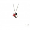 Řetízek Minnie s červenou mašlí